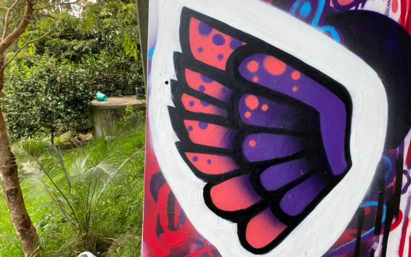 graffiti wings