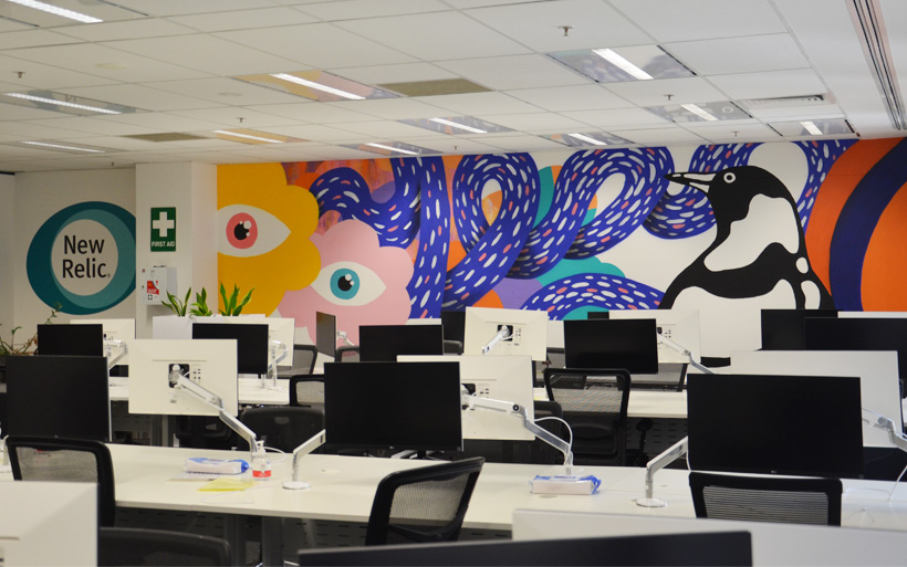 office mural Sydney 